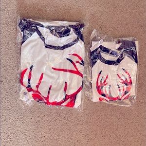 Mom and me Browning logo shirts